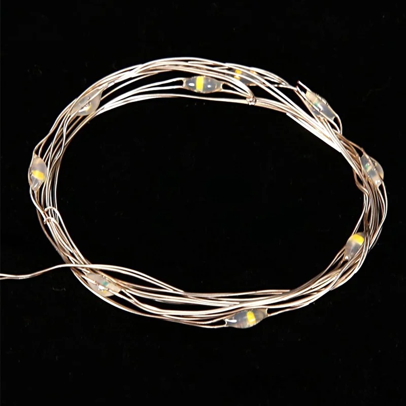 4pcs 1.5M 2M LED Festive Decoration String Light 15/20 LEDs Copper Wire Flameless Candle Wine Bottle Cork Fairy Garland Lights