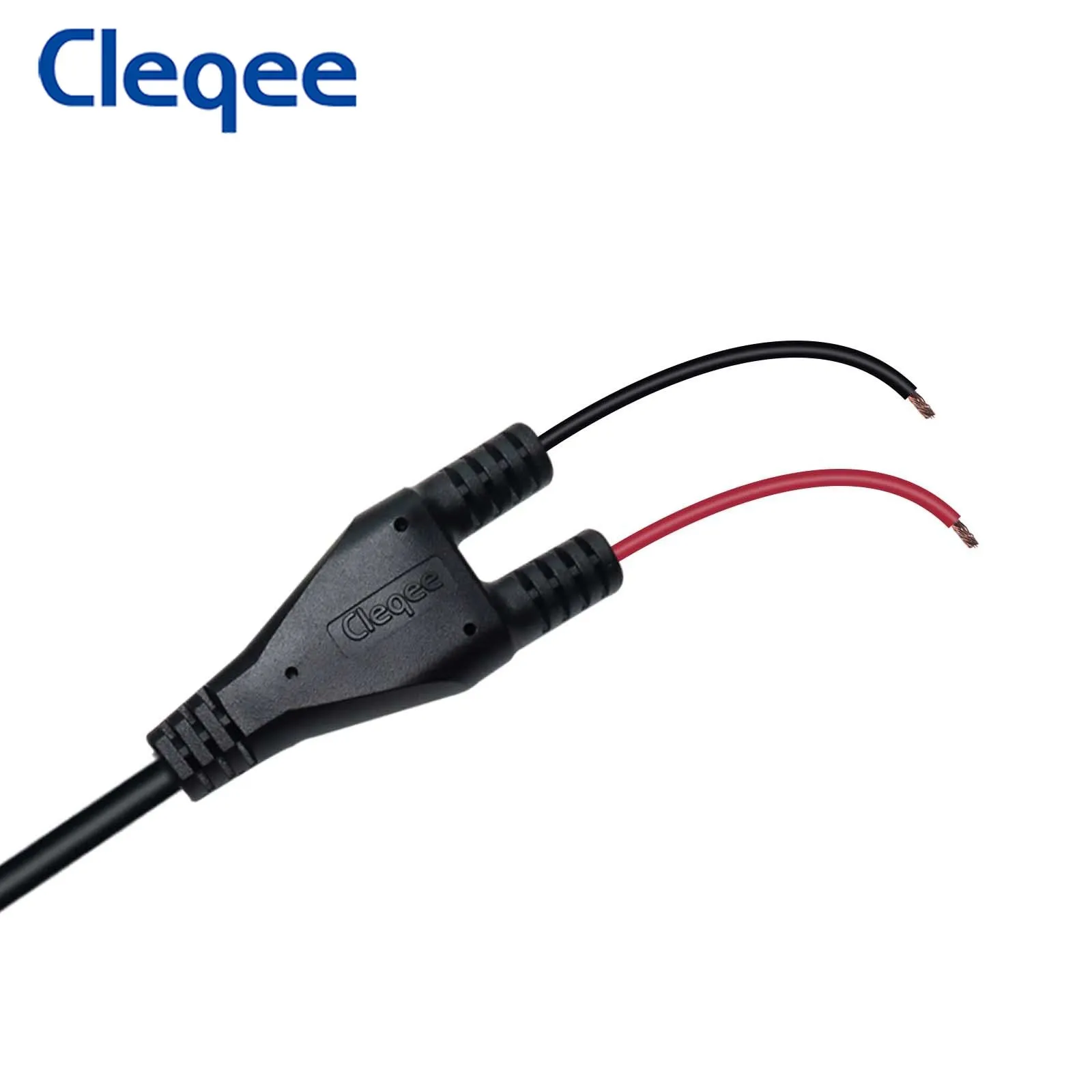 Cleqee-Pinzas de cocodrilo doble P1061, Cable de sonda BNC Q9 a cobre chapado en oro, osciloscopio de prueba, Cable de 120cm