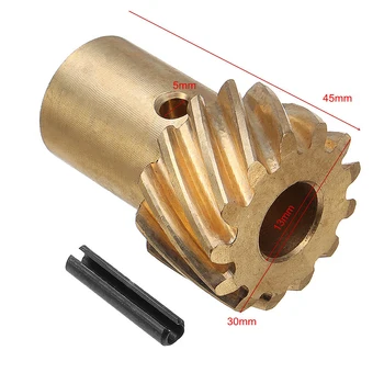 

262-454 For Chevrolet Bronze HEI Distributor Gear Roller 0.491-Inch Shaft Teeth Yellow Bronze Gear With Roller