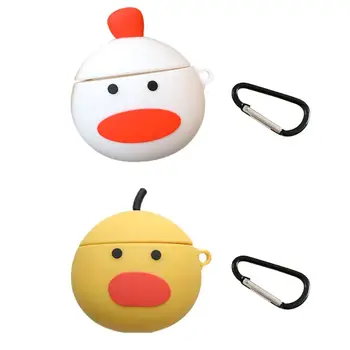 

Cute Chicken Duck Pattern Protective Case Soft Silicone Cover for Airpods 1/2