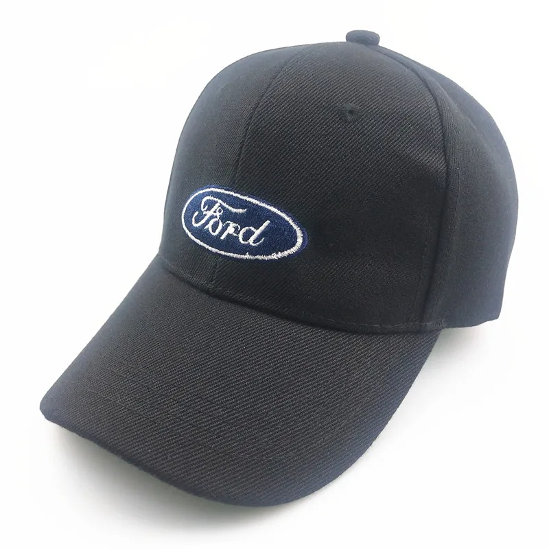 Черная хлопковая шляпа с вышитыми буквами для Ford Car бейсбольная кепка Snapback модные