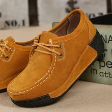 Женские кроссовки; женская дышащая прогулочная обувь; увеличивающие рост лоферы на толстом каблуке 5,5 см; женская обувь на толстой подошве