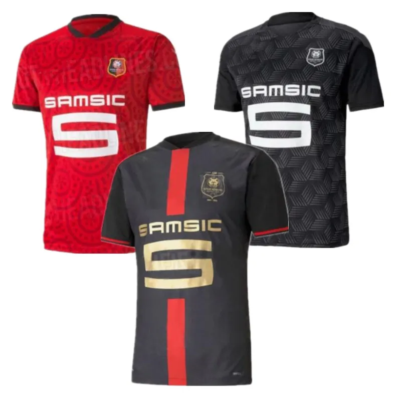 Rennes 20 21 estadio Rennais F C Camisa Aniversario de 120 ° para hombre, pantalones de paseo, Niang BOURIGEAUD Terrier, 2020, 2021