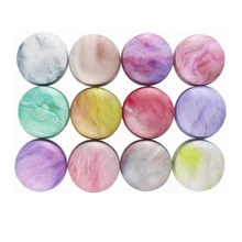 12 pçs vela lata frascos diy vela fazendo kit titular caso de armazenamento para armazenamento seco especiarias festa acampamento favor e doces presentes
