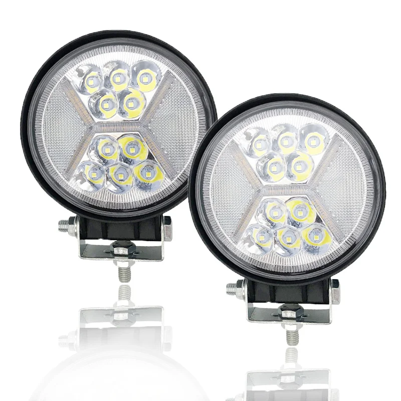 Светодиодный рабочий свет 12 в 117 Вт 4 дюйма Led бар 4x4 вождения противотуманных фар дневного потока Светодиодный прожектор для автомобильных ходовых огней Atv стробоскоп