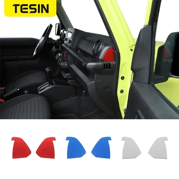 

TESIN Interior Mouldings Car Center Console Side Vents Decorative Stickers Trim Accessories for Suzuki Jimny 2019 2020