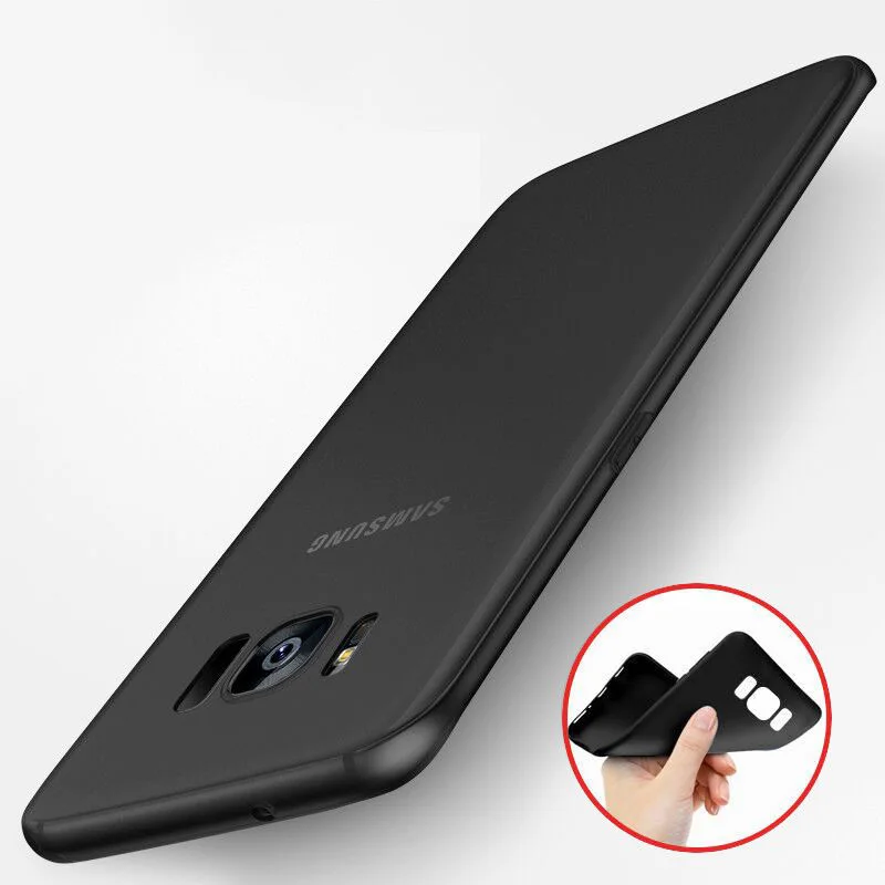 

For Samsung Galaxy Note 9 8 S10 5G S7 Edge Case Ultra Thin Matte Soft Back Cover Case For Samsung S10 S9 S8 Plus Phone Cases