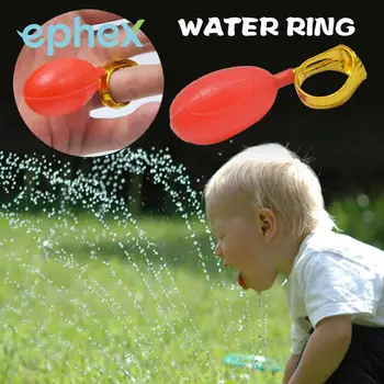 

Ephex Novelty Multicolor April Fool'S Day Water Spray Ring Funny Decor Prank Ring Realistic Entertainment Party