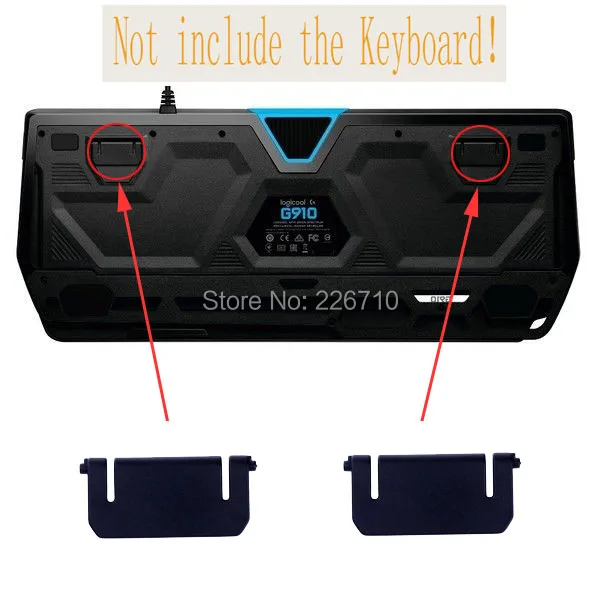  HUYUN Original Replacement plastic Stand/Bracket/Rack for Logi.tech G910 Mechanical Gaming Keyboard