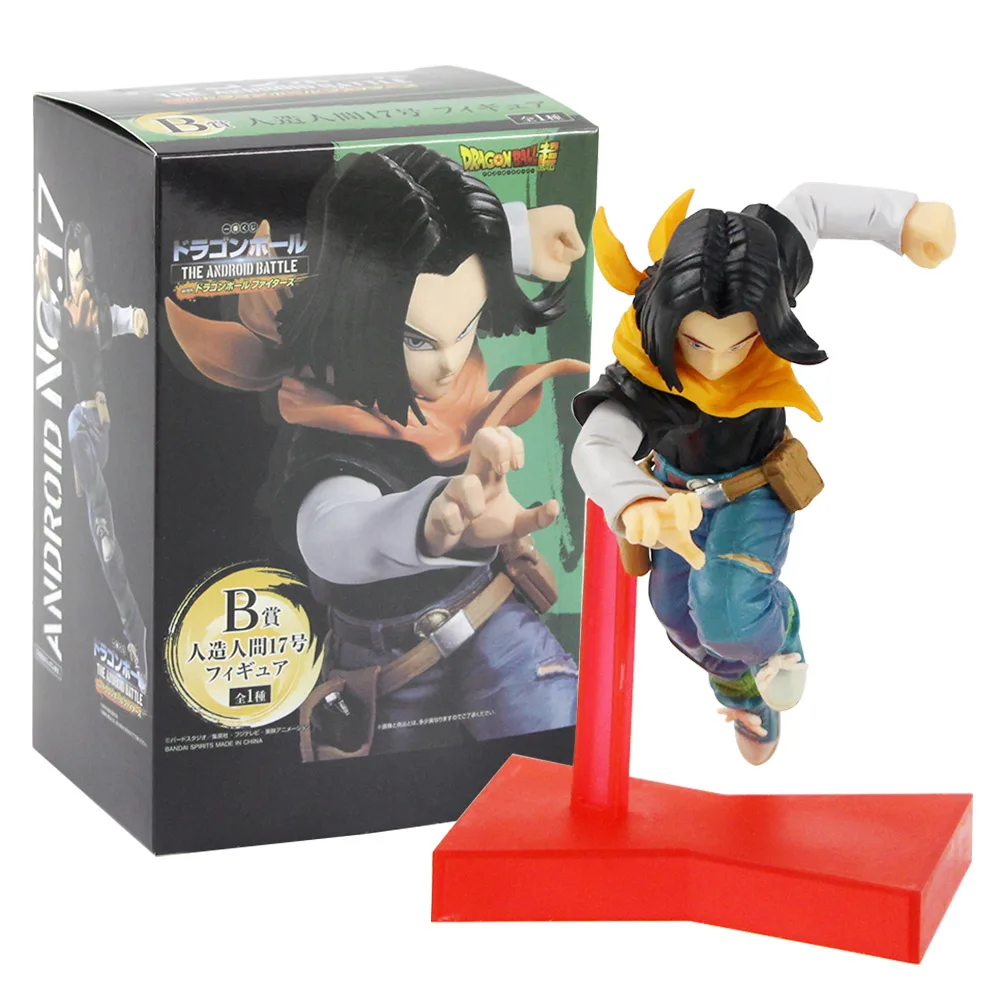 Dragon Ball Супер Android битва Android 17 Lapis Android 18 лазурит ПВХ фигурка Коллекционная модель игрушки - Цвет: style B in box