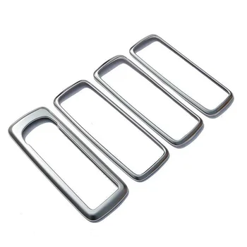 

Chrome Car Door Window Switch Lift Button Cover Trim Frame for for Land Rover Discovery 4 LR4 Range Rover Sport L320 Accessories