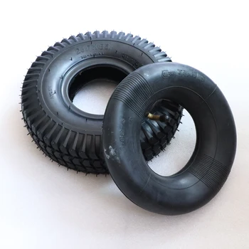 

260x85 Tire and Inner Tube 3.00-4(10"x3", 260*85) For Knobby Scooter ATV and Go Kart Tire and Tube Motor Tire