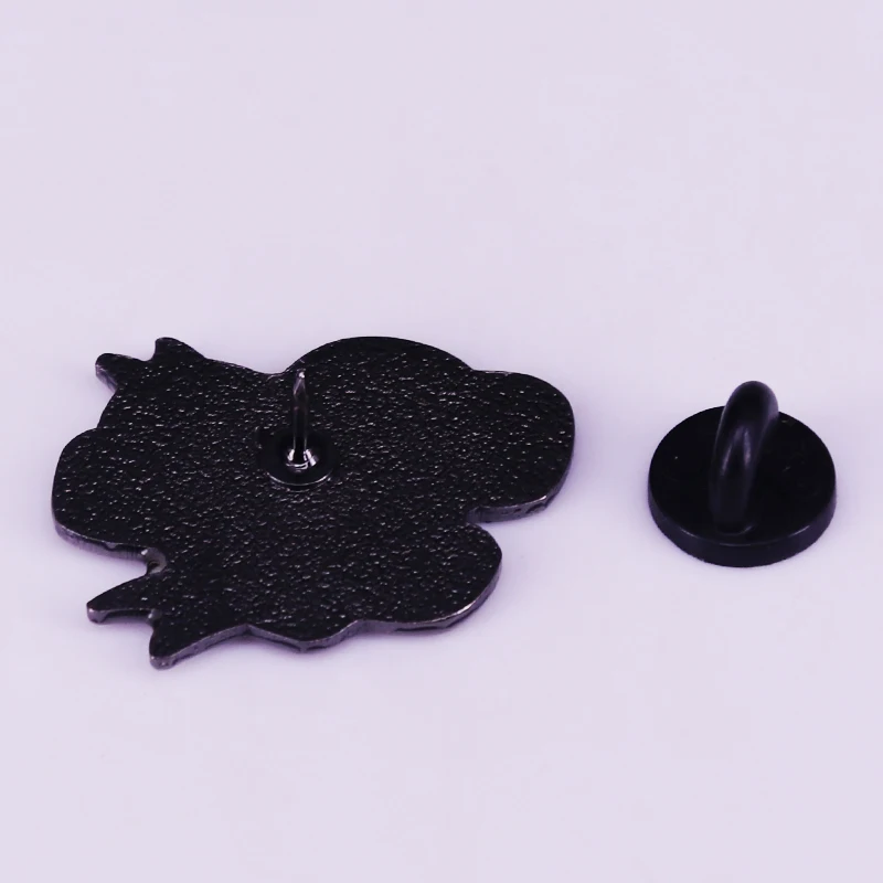 Wifey For Lifey Enamel Pin Enchanting Rock Roll Tattoo Heart Badge Wife Flair Brooch Gift idea for her, best friend or wedding!