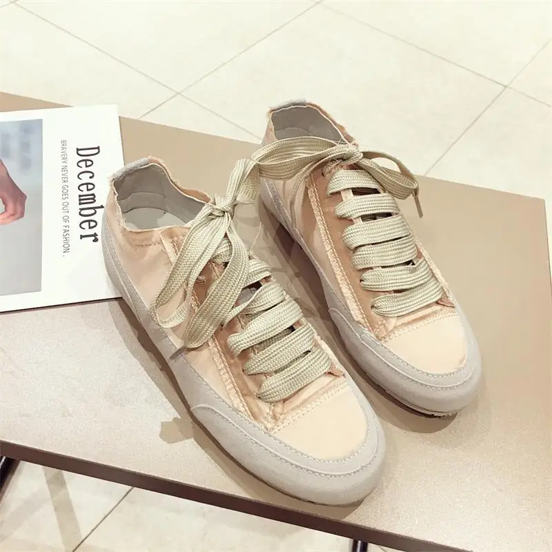 Scarpe donna/2019 г. Женская обувь однотонные белые кроссовки на плоской платформе