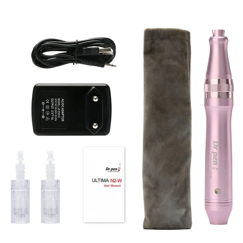 No gift box Электрический Dr. Pen M7-C Перманентный микроблейдинг тату макияж машина Микро прокатки Дерма штамп терапия Уход за кожей лица инструмент - Цвет: No gift box
