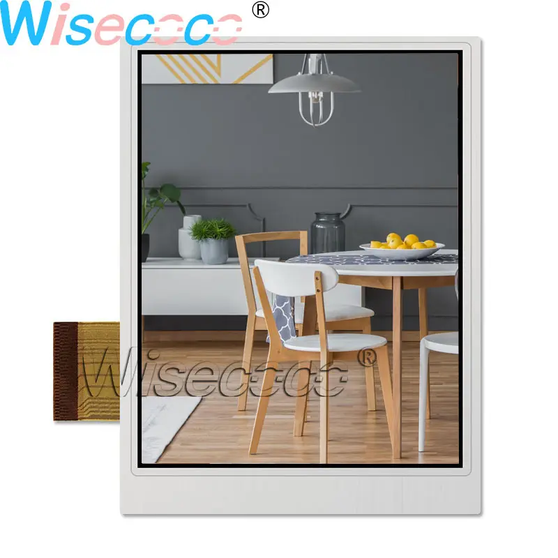Wisecoco 3,7 дюймов ЖК-панель ips LS037V7DW06 портретного типа FPC 61 контакт для ручного и КПК экрана