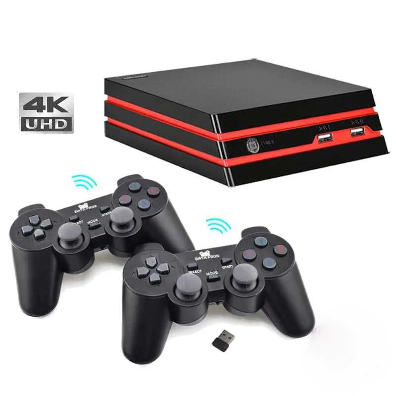Y3 игровая консоль эмулятор с 2 4G беспроводной контроллер геймпад HDMI Игровая 600