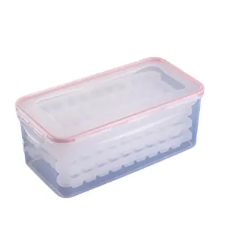 

84/144 Grid Ice Cube Mould With Lid Homemade Refrigerator Home Storage Containers Ice Cube Maker Ice Cube Tray Drop Shipping