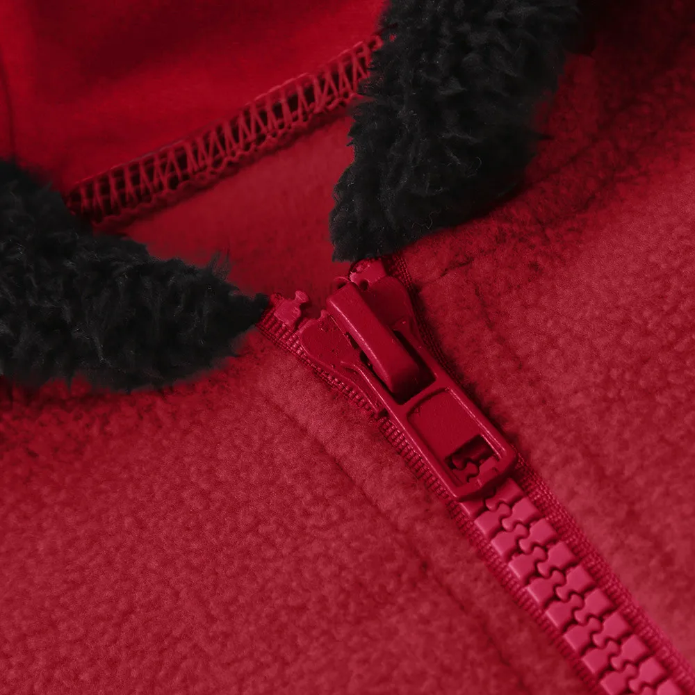 Теплая зимняя толстовка с капюшоном и ушками для новорожденных мальчиков