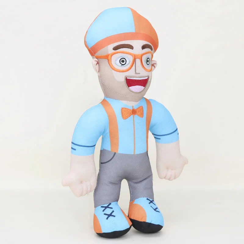 32 см кукла Blippi аниме Blippi плюшевые игрушки мягкие Мультяшные игрушки развивающие Дети Подарок для ребенка подарок на день рождения