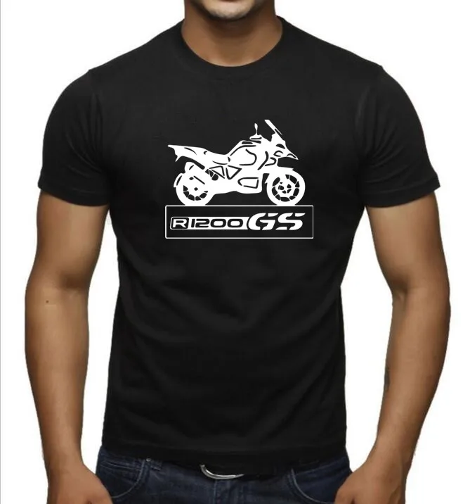 2019 летняя Мужская Новая Модная хлопковая футболка R1200 Gs Enduro Tourer Байкер моторрад