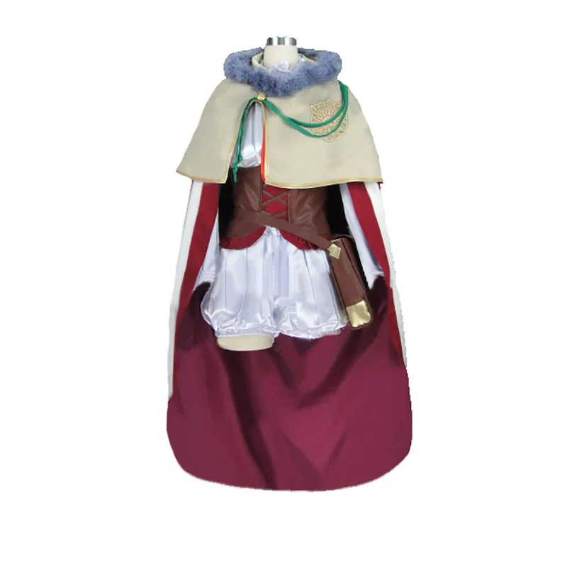 Black Clover Mimosa Vermilion Cos Halloween Party Cosplay Costume 