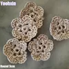 10pcs 3cm Round Vintage Handmade Cotton Crochet Silver 3d Flowers Guipure Lace Applique Dress Collar Diy For Sewing Supplies ► Photo 1/3