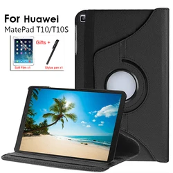 Coque en cuir pour Huawei, étui pour tablette intelligente, support de 10.1 pouces, Matepad T10S, 2020, AGS3 L09, AGS3 W09, 9.7, AGR L09 