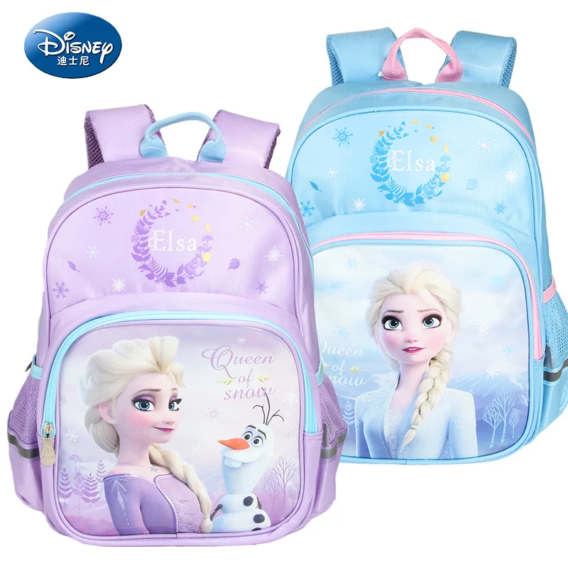 Новый оригинальный рюкзак Disney с 3D-принтом &quotХолодное сердце&quot детский школьный