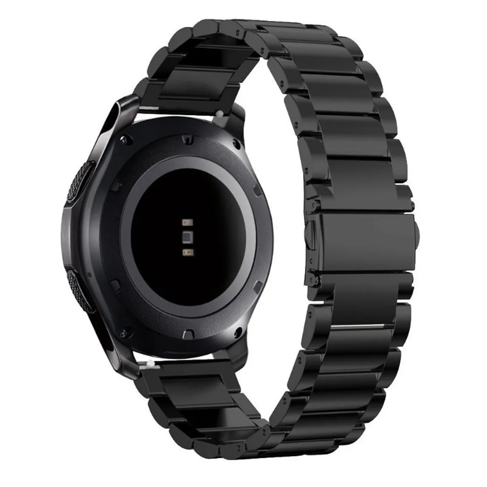 Ремешок для часов из нержавеющей Стали Быстросъемный ремешок для Ticwatch Pro ремешок для часов для samsung gear S3 Frontier/Galaxy Watch 46 мм