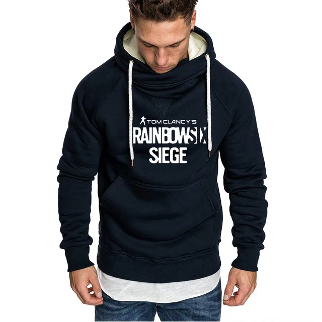 Толстовки Rainbow six siege, худи для мужчин, Осень-зима, harajuku, флисовая толстовка, спортивный костюм в стиле хип-хоп, новая модная мужская Толстовка s HoodeX - Цвет: as picture
