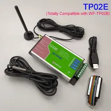 GSM контроль температуры, SMS сигнализация, Электронный журнал данных отчет батареи внутри для сигнализатор падения напряжения, совместимый с WF-TP02B