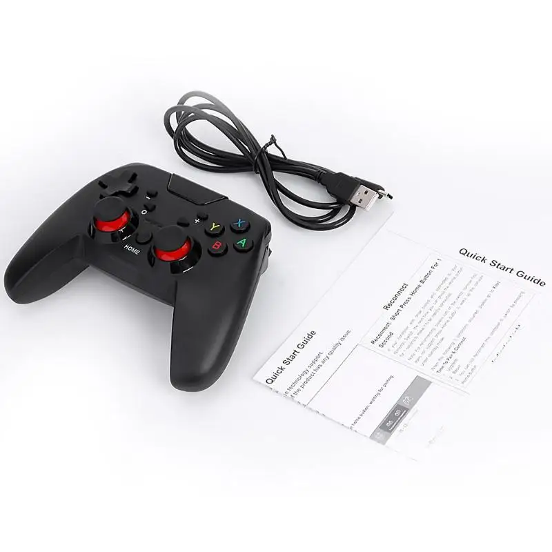 Беспроводной консоль Bluetooth геймпад игрового джойстика Nintendo Switch w/6-Axis ручка 4 Светодиодный индикатор подходит ко всем кнопкам и двигатель