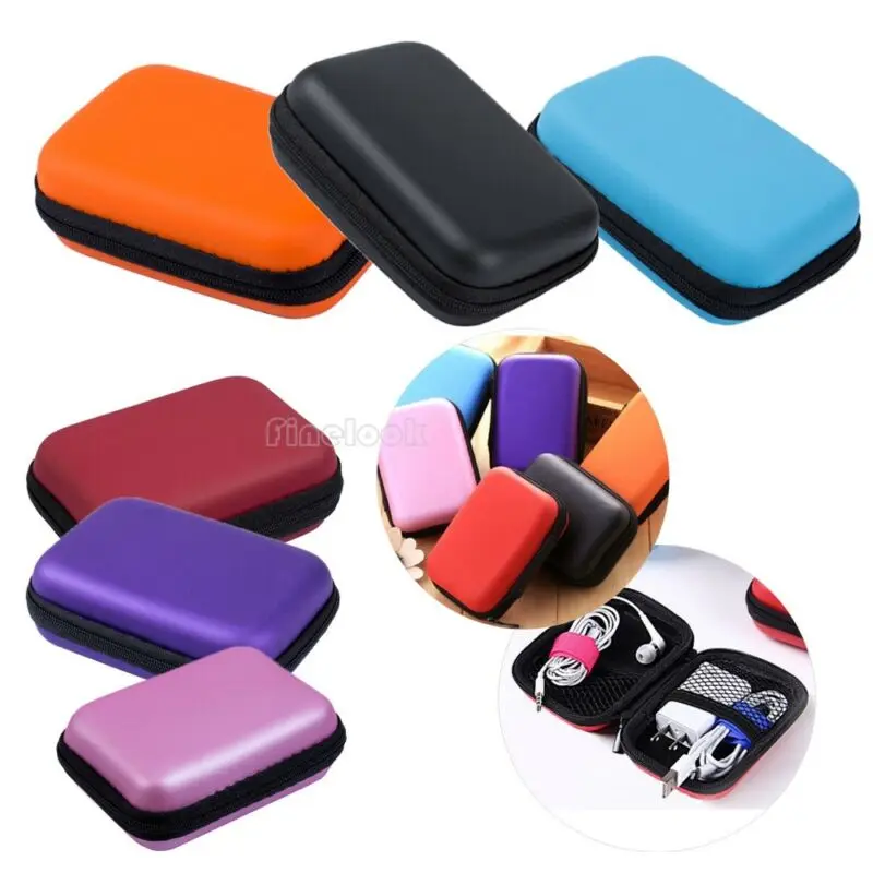 

Storage Case Bag Pouch Box for SD TF Card Earphones Headphones Headset Mini Storage Bag