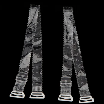 

1 Pair Transparent Bra Straps Women's Accessories Bra Straps Elastic Adjustable Intimates Bra Accessories