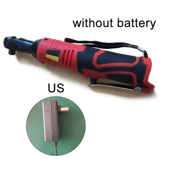 

3/8 18V Cordless Right Angle Wrench Ratchet Tool With Charger Kit 230RPM