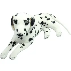 Новые милые мягкие игрушки далматинцы моделирование собака плюшевые животные подарок [Игрушка]