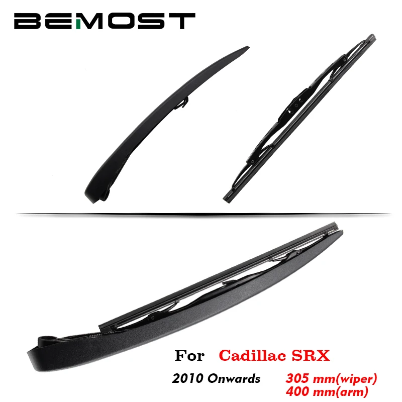 BEMOST Car Rear Windscreen Wiper Arm Blades Natural Rubber For Cadillac