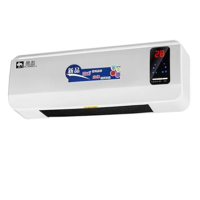 Ac 08 Led Air Cooling Fan Household Bathroom Heating Wall Amounted With Drying Rack Clothes Dryer Air Conditioners Aliexpress