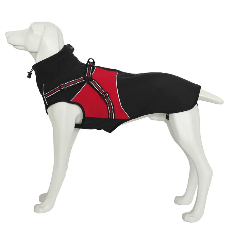 Fleece Windbreaker Windbreaker Dog Fleece Harness Fleece Coat