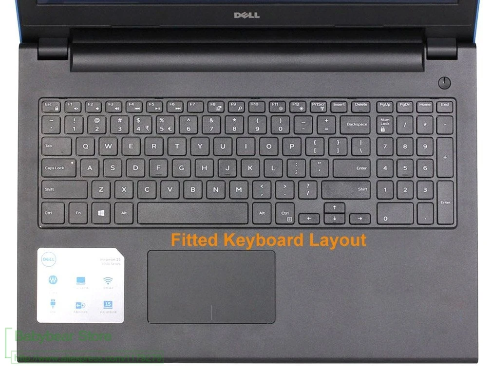 Для Dell Inspiron 15 3000 5000 для Dell G7 7588 G7-7588/G3 3579 3779/G5 5587 G5-5587 ноутбук Tpu Защитная обложка для клавиатуры