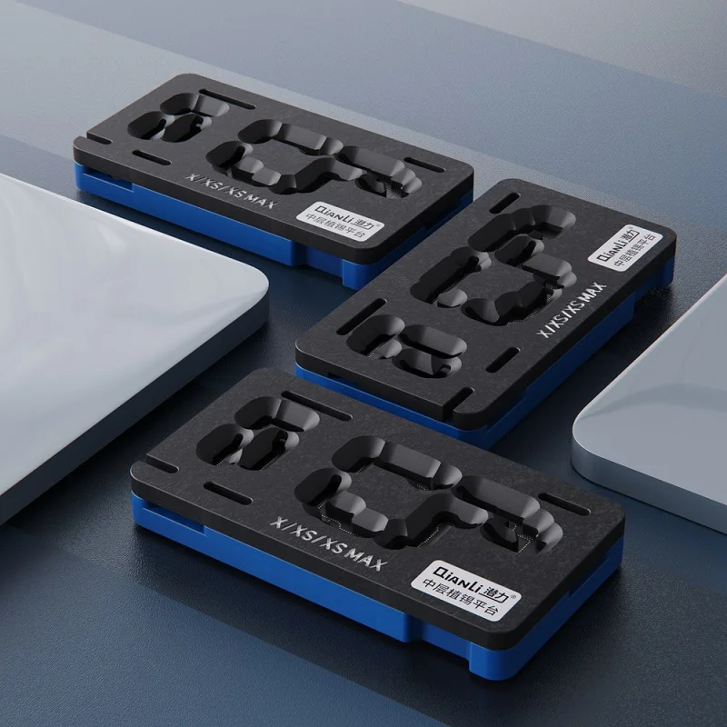 

3D BGA Reballing Stencil Platform for iPhone X/XS/MAX/11/11pro Motherboard Middle Layer Planting Tin Template Plate Soldering