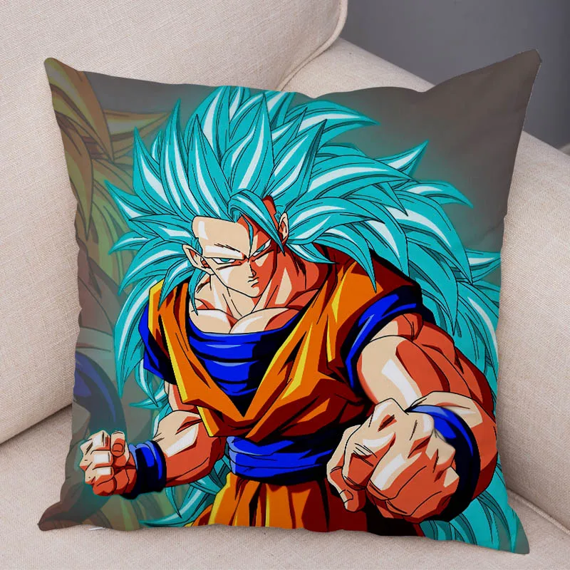 22 Супер Dragon Ball-Z чехол для подушки для дивана домашние плюшевые размером 45*45 см Декор японский мультфильм Аниме сын Goku vegeta Наволочка Чехол для подушки - Цвет: 22