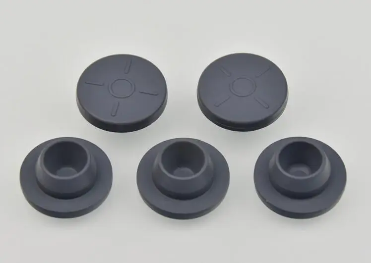 New 1000pcs 20mm Butyl Rubber Stopper Plug For Medical Glass Bottle Vials scjyrxs 100 pcs car door panel cushion shockproof rubber buffering stopper 1k8837529 1k8 837 529 for vw golf mk5 mk6 sharan polo