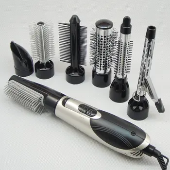 

Multifunctional Hair Dryer 7 In 1 Hairdressing Set High Power Electric Hot Air Comb Hair Styling Tool