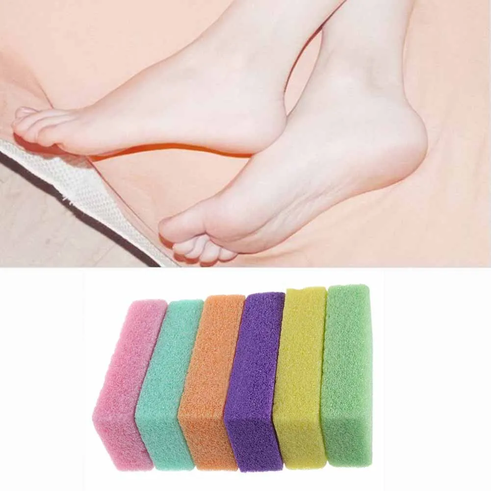 Pumice Sponge Stone Exfoliate Feet Heel Care Dead Dry Skin Callus Pedicure Shoe accessories