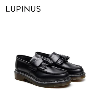 

Lupinus High Quality Genuine Leather Women Flat Shoes New Luxury Brand Design Tassel Women Loafers Fashion Casual Women Shoes