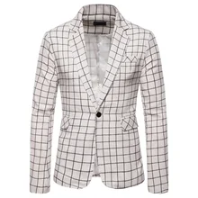 WENYUJH 2019 Autumn New Men's Suit Jacket Solid Plaid Wedding Party Coat Coat Suit Suit Jacket Suit Jacket Men's Suit Jacket WENYUJH 2019 Autumn New Men's Suit Jacket Solid Plaid Wedding Party Coat Coat Suit Suit Jacket Suit Jacket Men's Suit Jacket