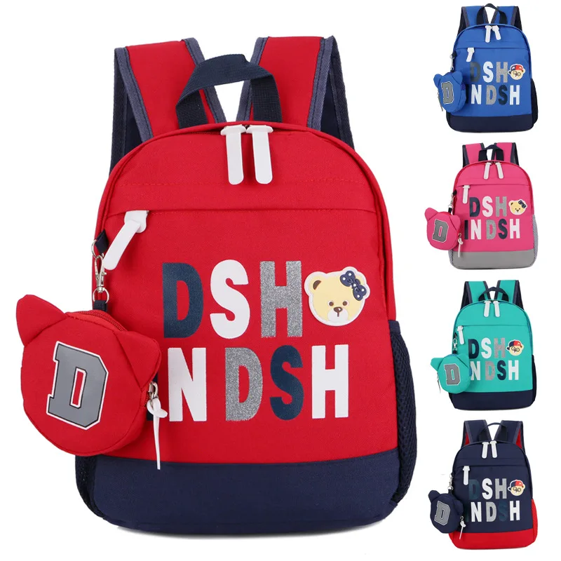 

BOY'S School Bag Kindergarten Children 5-Year-Old Male Baby Fashion Lightweight Korean-style Kids School Bag 4-6-Year-Old Boys
