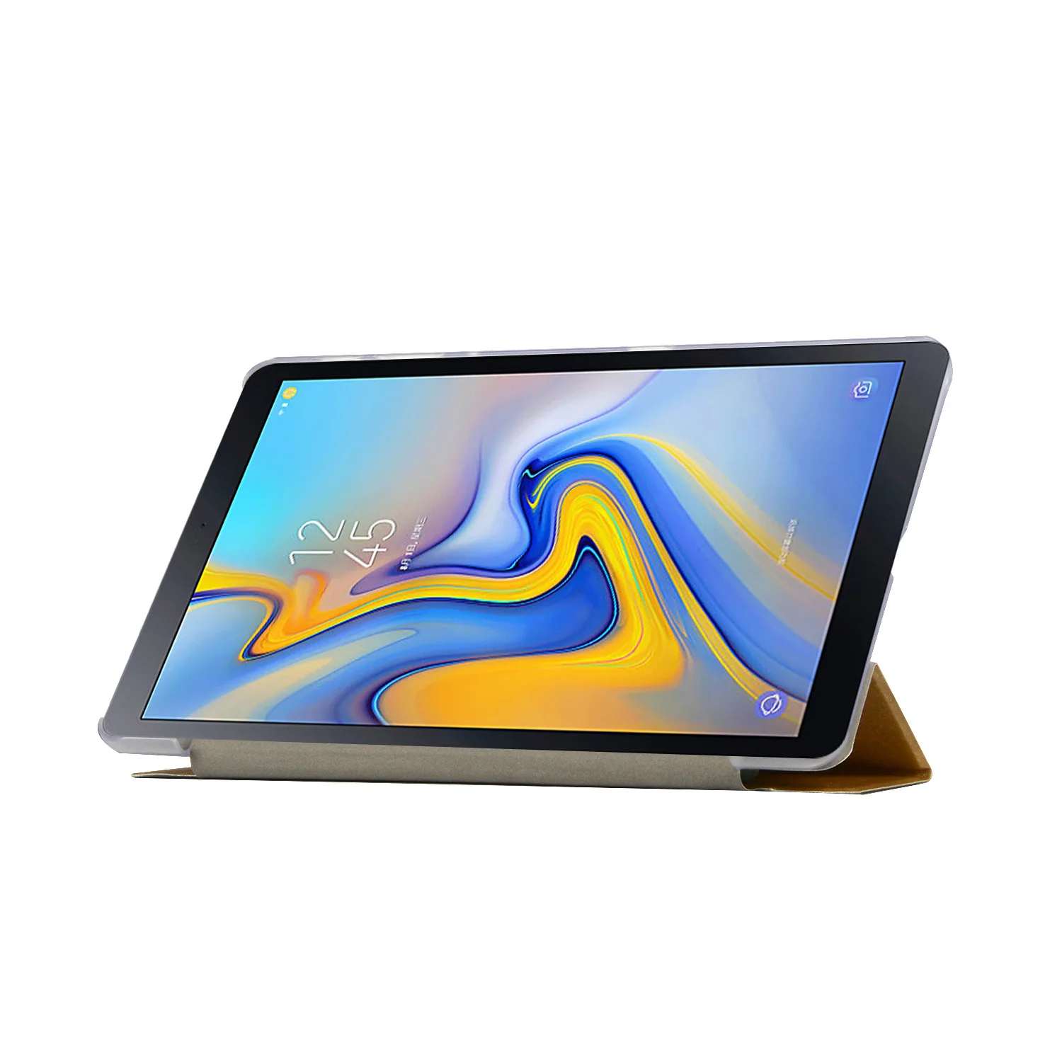 Подходит для samsung Tab A10.1 T510 защитный чехол T515 три раза плоский корпус T510 и планшет кожаный чехол